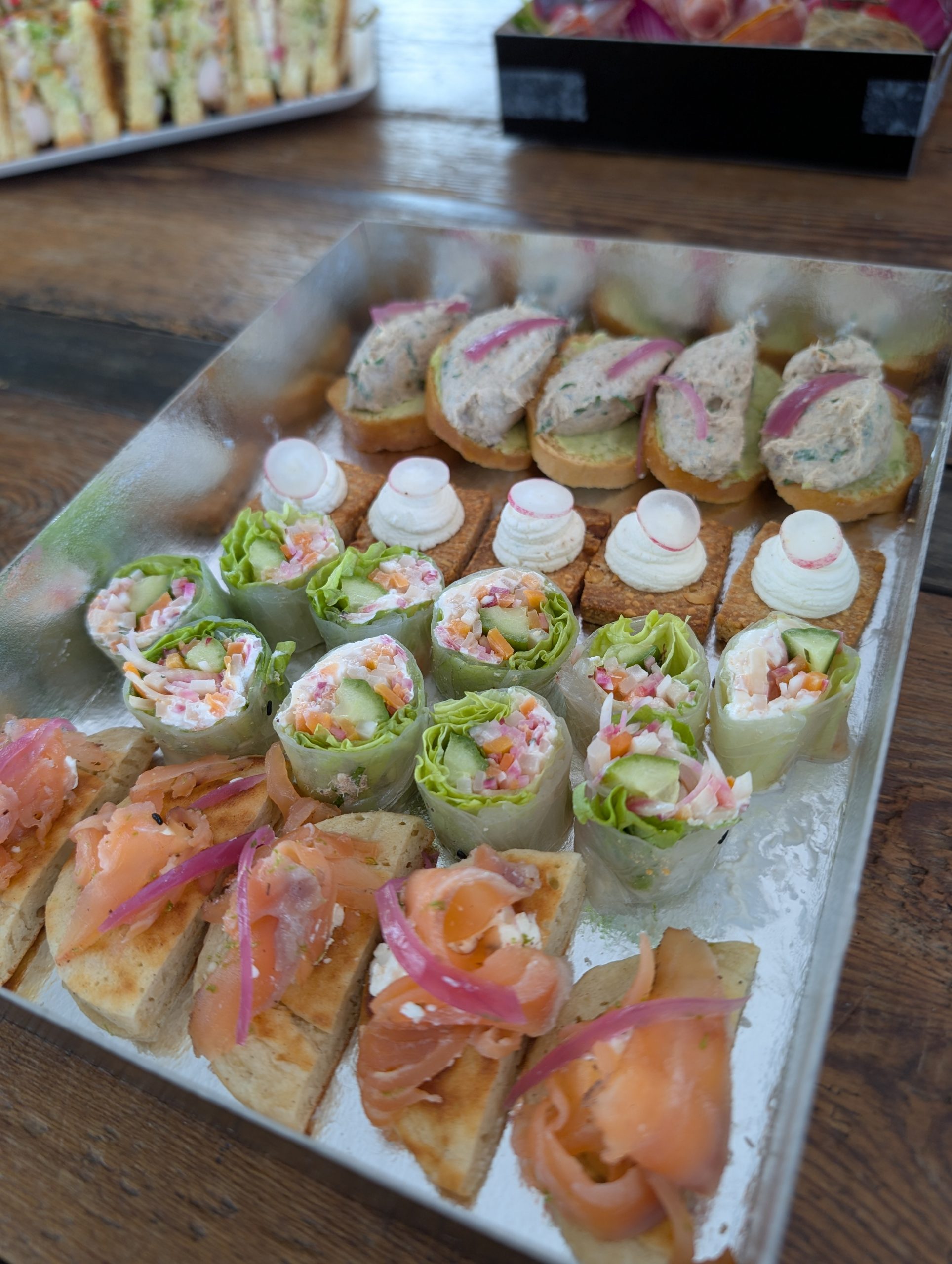 plateaux pièces cocktail