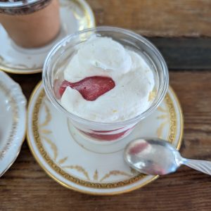 crémeux citron fruits rouges